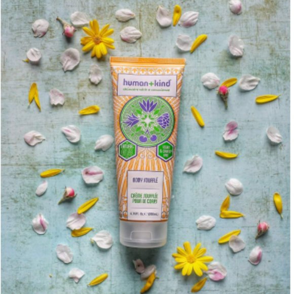 HumanKind Body Souffle Lightly Whipped Cream Moisturizer Natural Vegan SkinCare - Picture 11 of 12